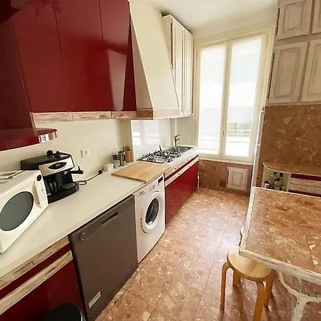 C043-agreable 3 Pieces Proche Croisette Et Plages Apartament